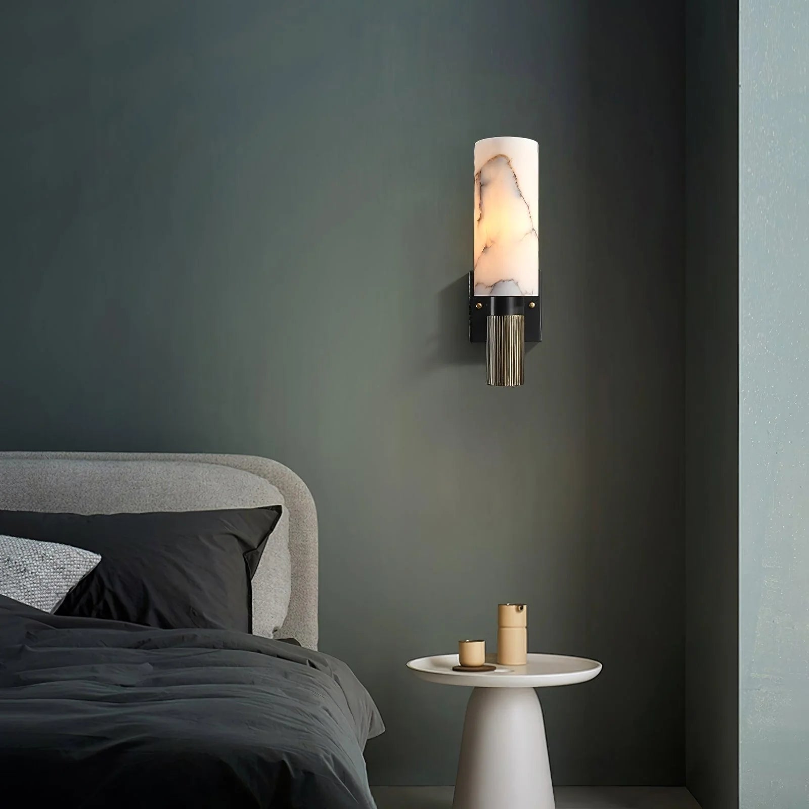Torch Alabaster Wall Sconce - Nuvé