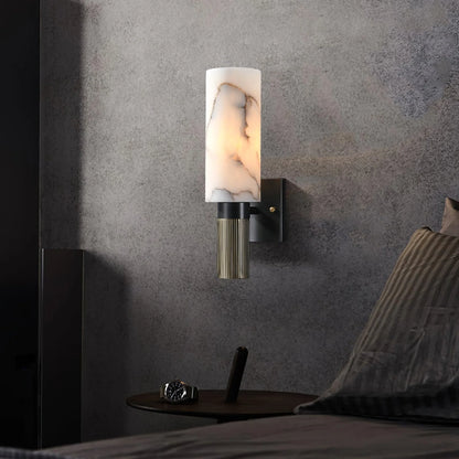 Torch Alabaster Wall Sconce - Nuvé