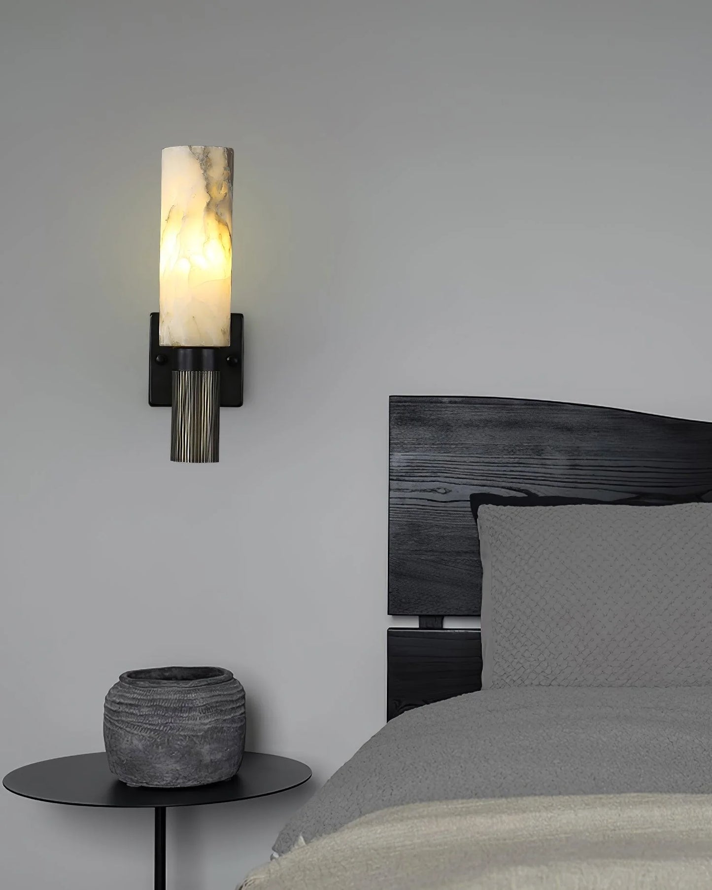 Torch Alabaster Wall Sconce - Nuvé