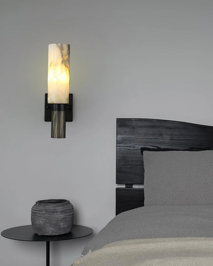 Torch Alabaster Wall Sconce - Nuvé