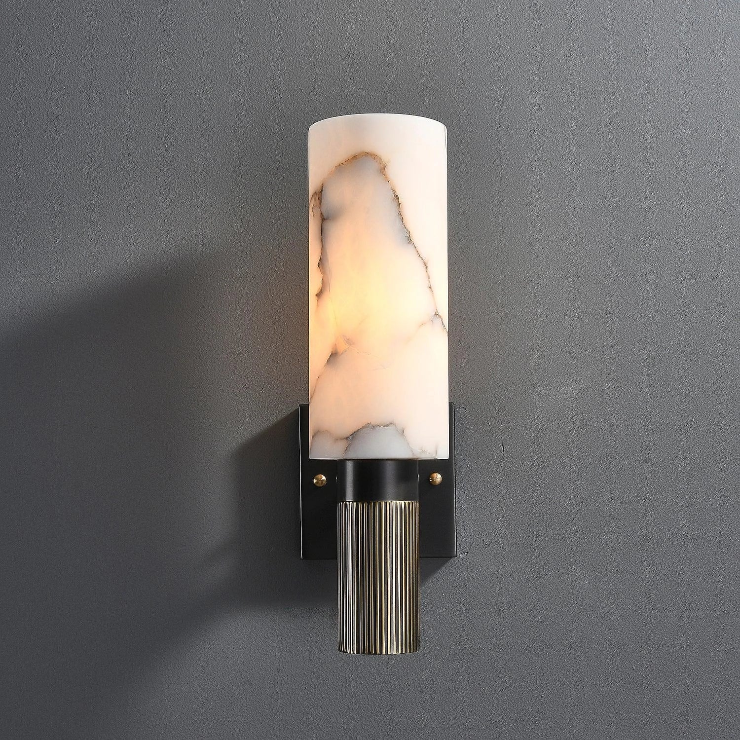 Torch Alabaster Wall Sconce - Nuvé