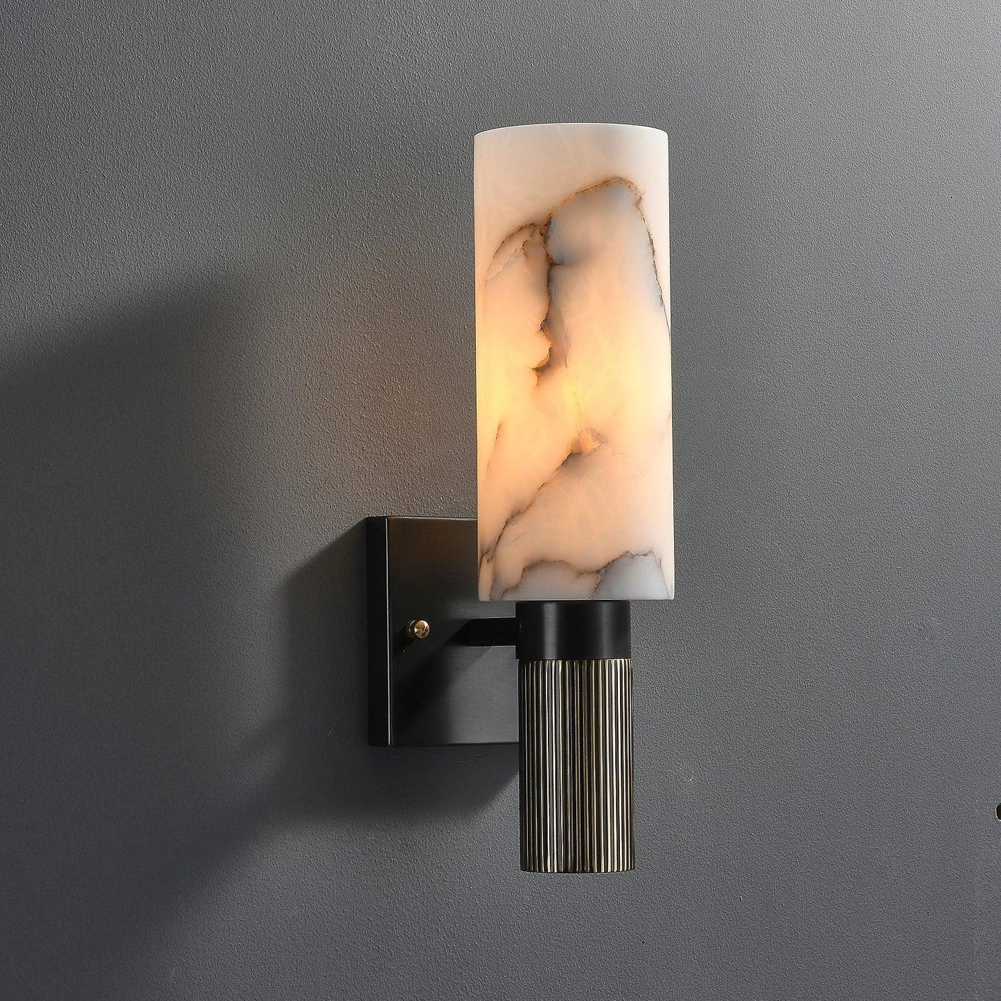 Torch Alabaster Wall Sconce - Nuvé