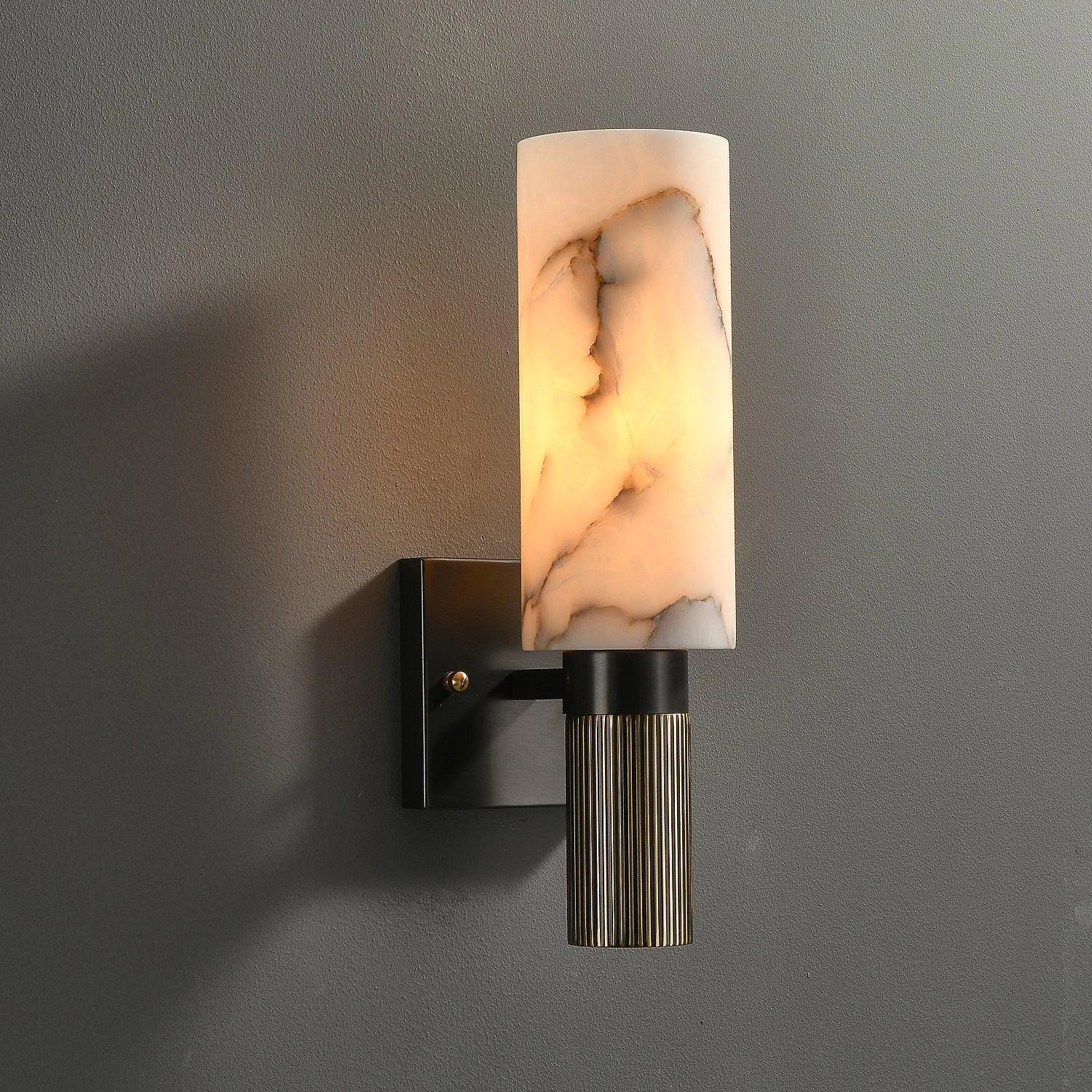 Torch Alabaster Wall Sconce - Nuvé