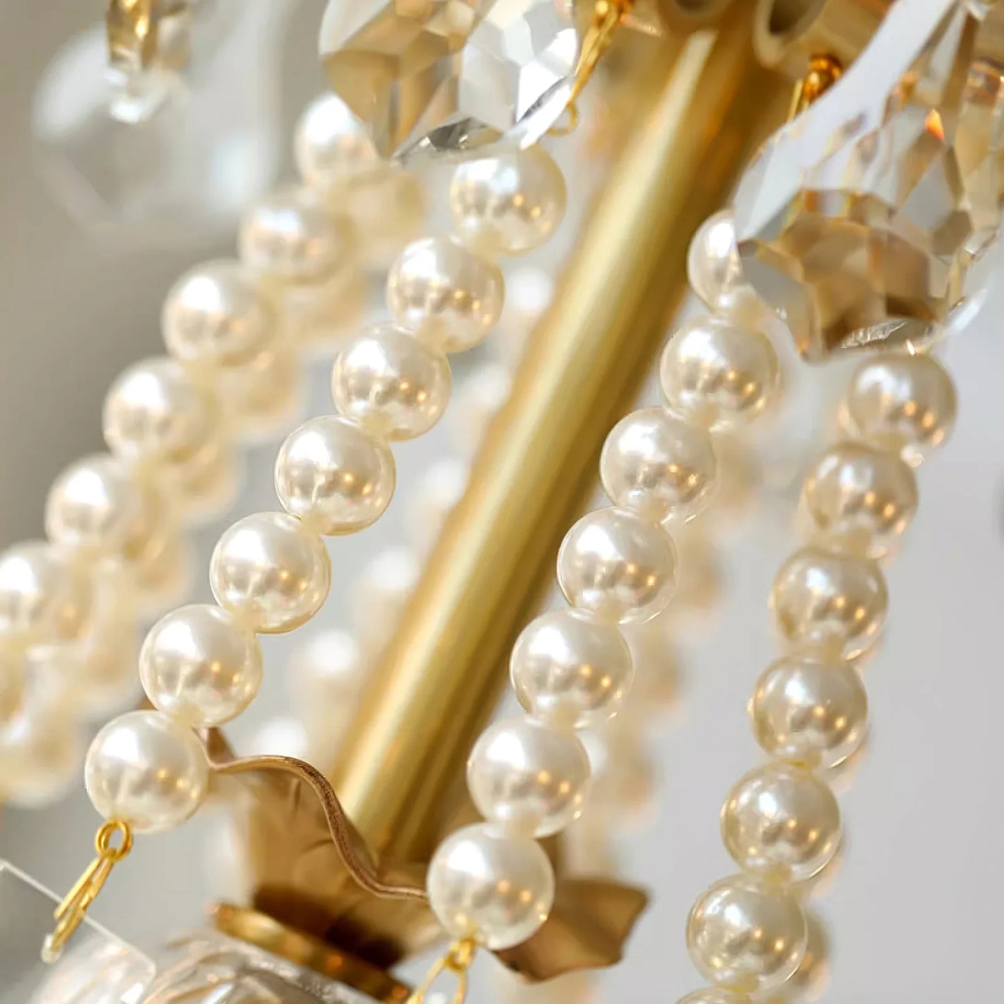 Floral Candelabra Crystal Chandelier