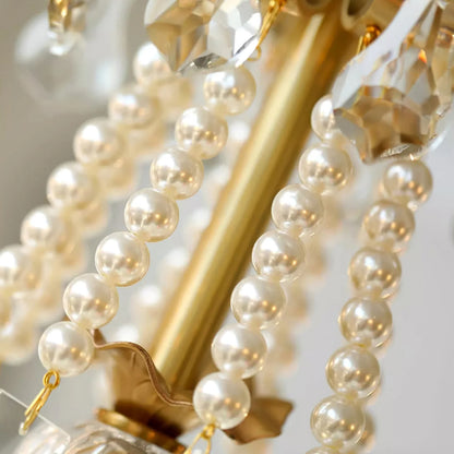Floral Candelabra Crystal Chandelier