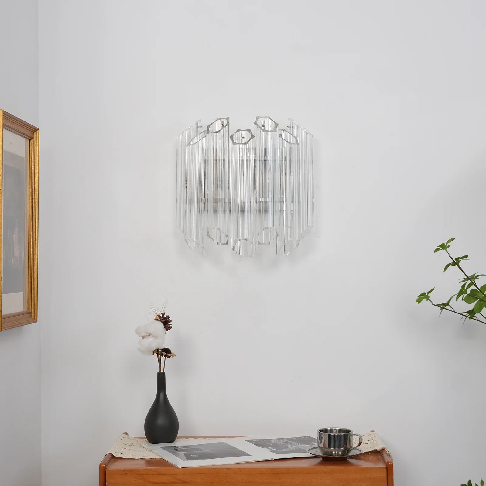 Transparent Mirror Palermo Wall Light - Nuvé