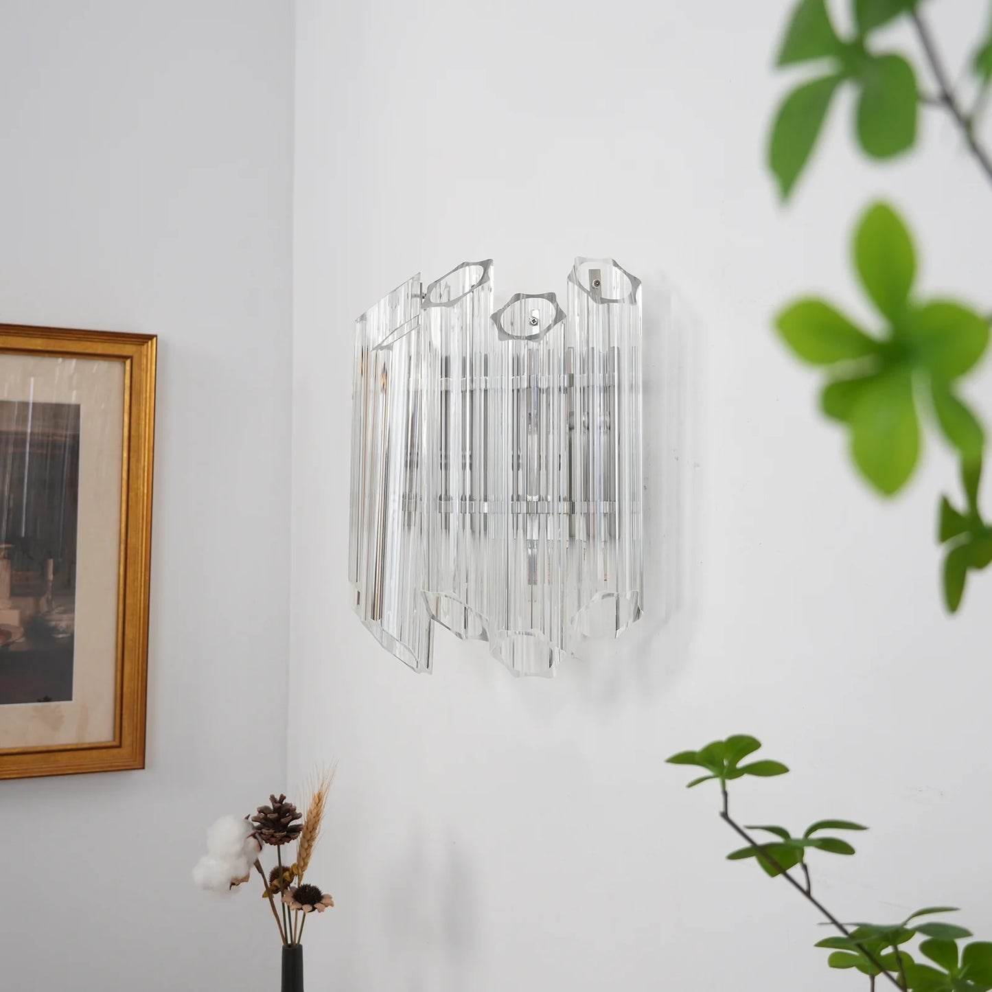 Transparent Mirror Palermo Wall Light - Nuvé