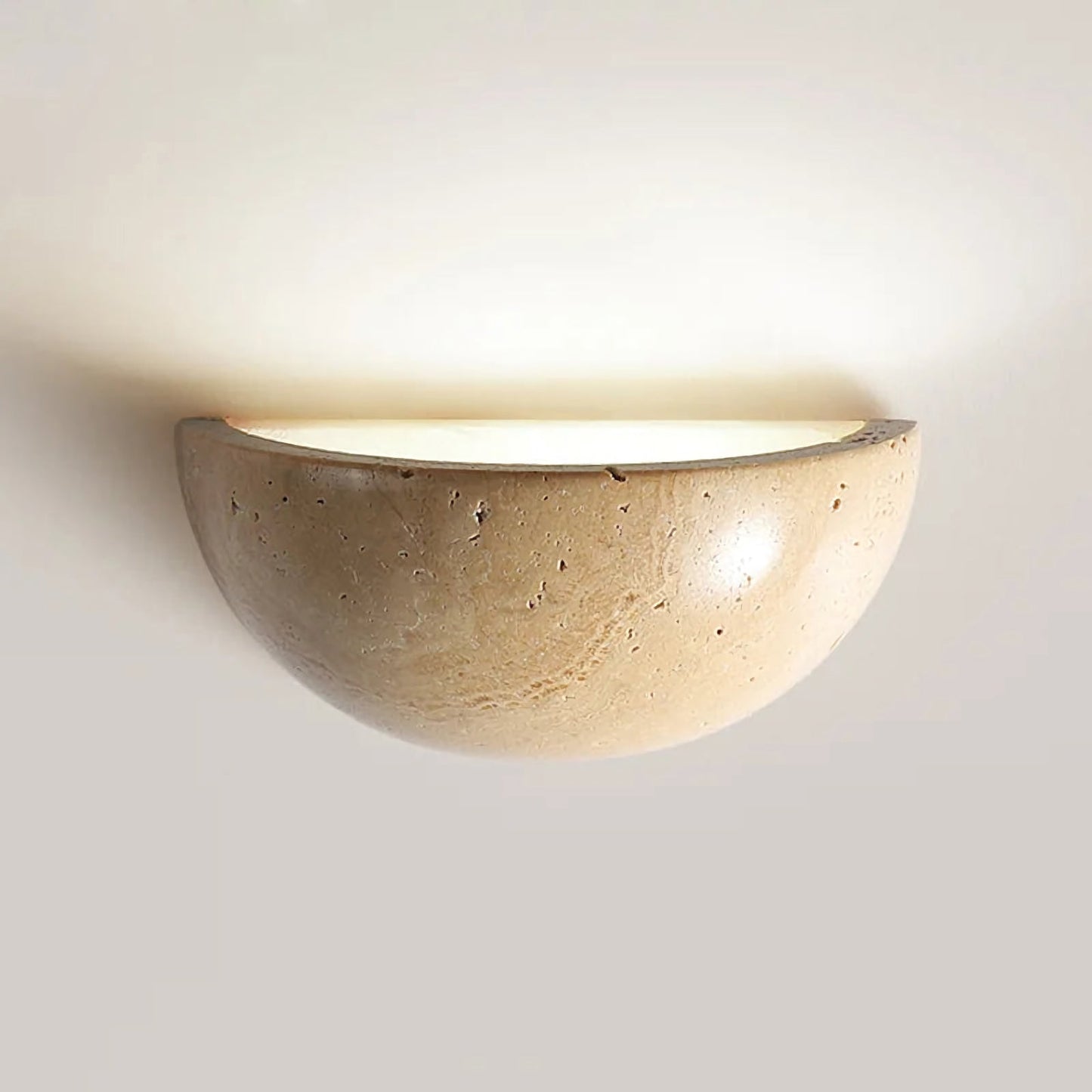 Travertine Art Wall Lamp - Nuvé