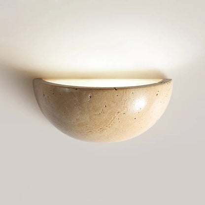 Travertine Art Wall Lamp - Nuvé