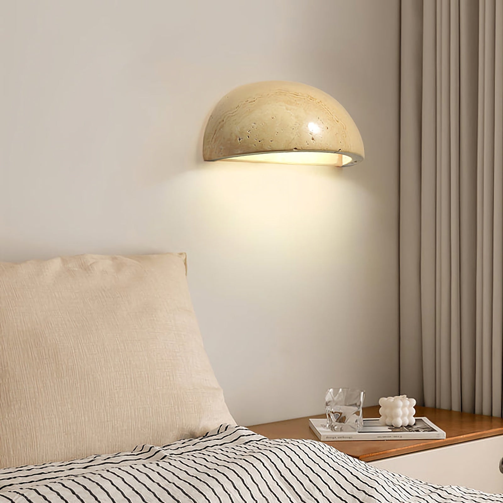 Travertine Art Wall Lamp - Nuvé