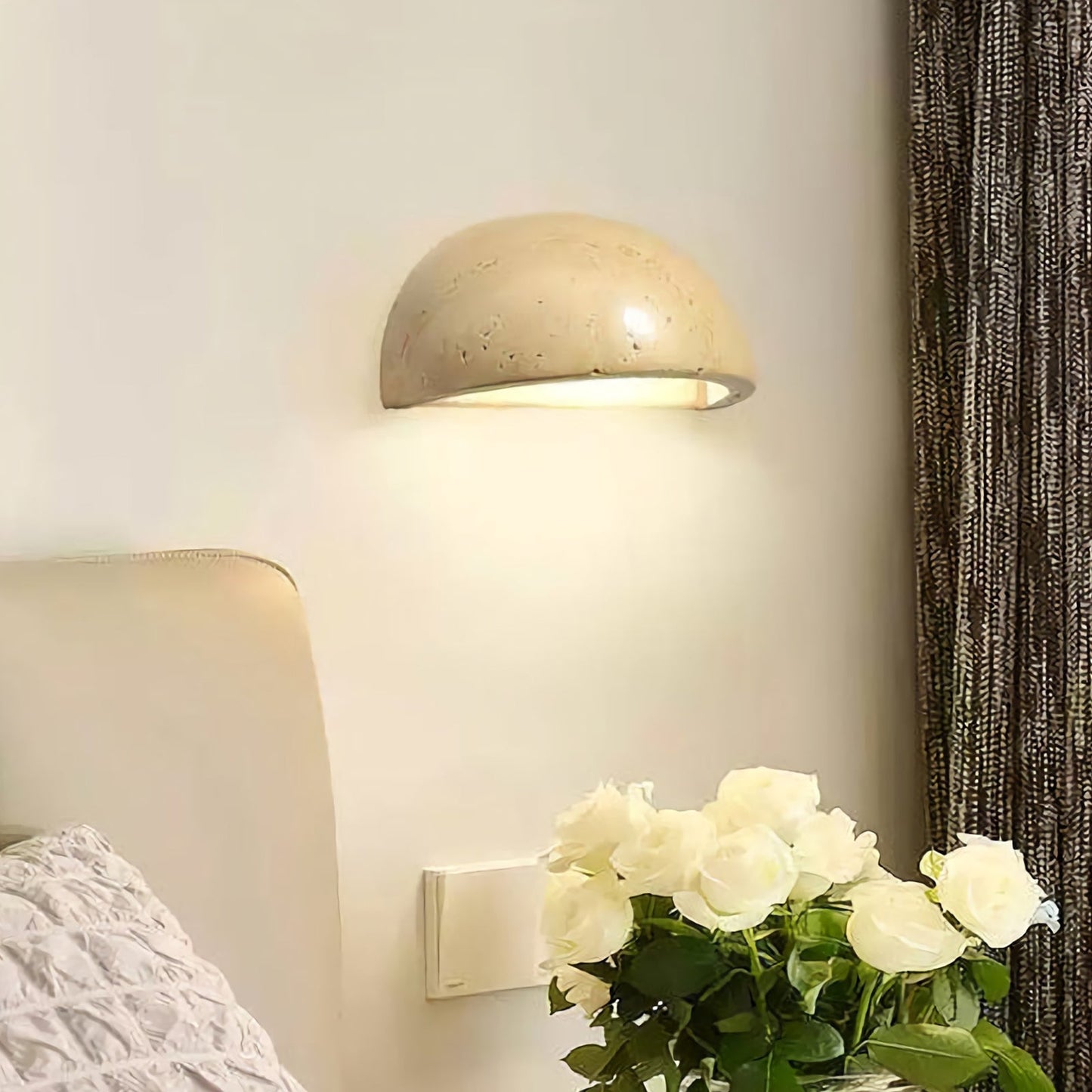 Travertine Art Wall Lamp - Nuvé