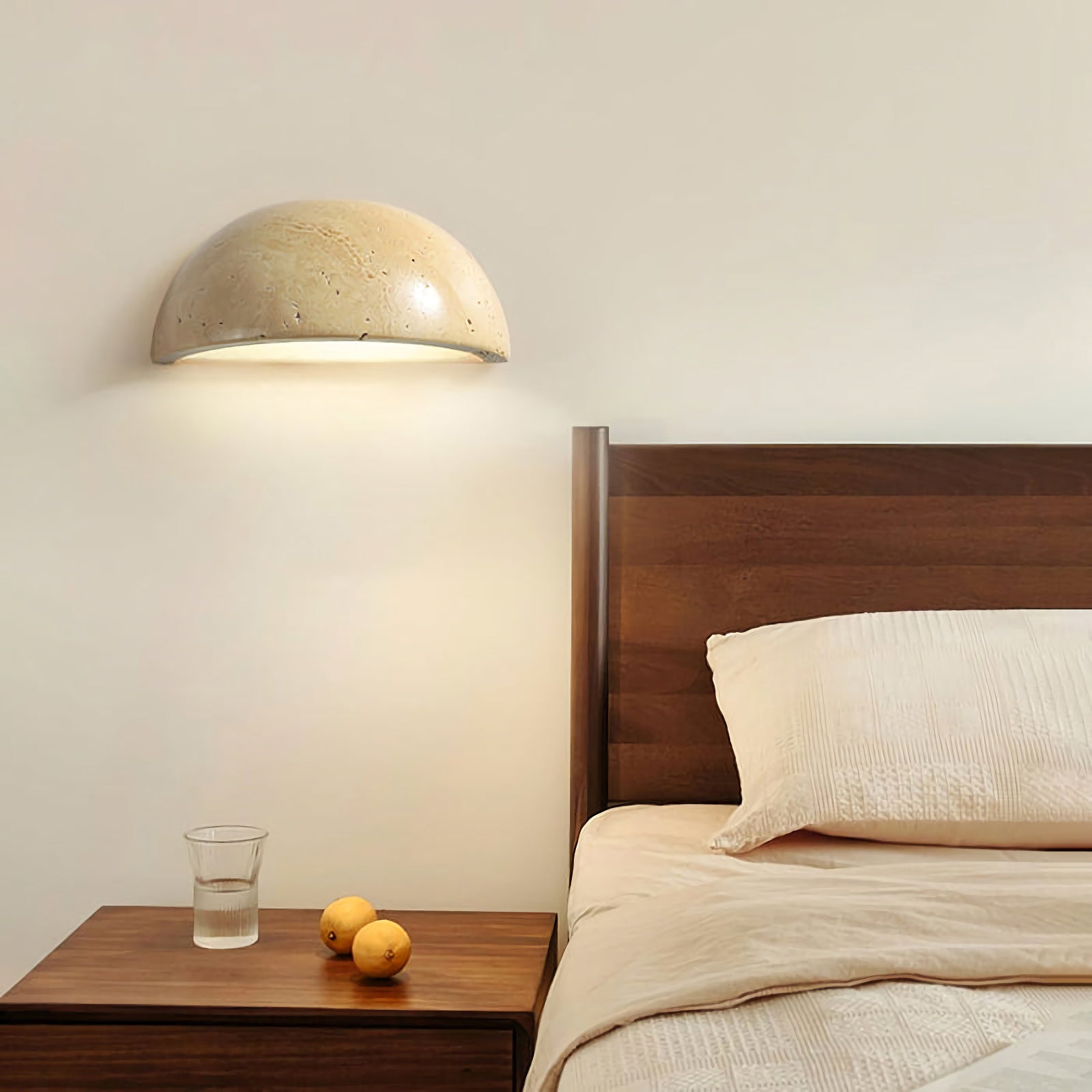 Travertine Art Wall Lamp - Nuvé