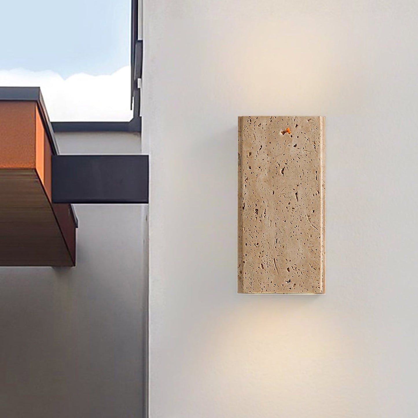 Travertine Outdoor Wall Lights - Nuvé