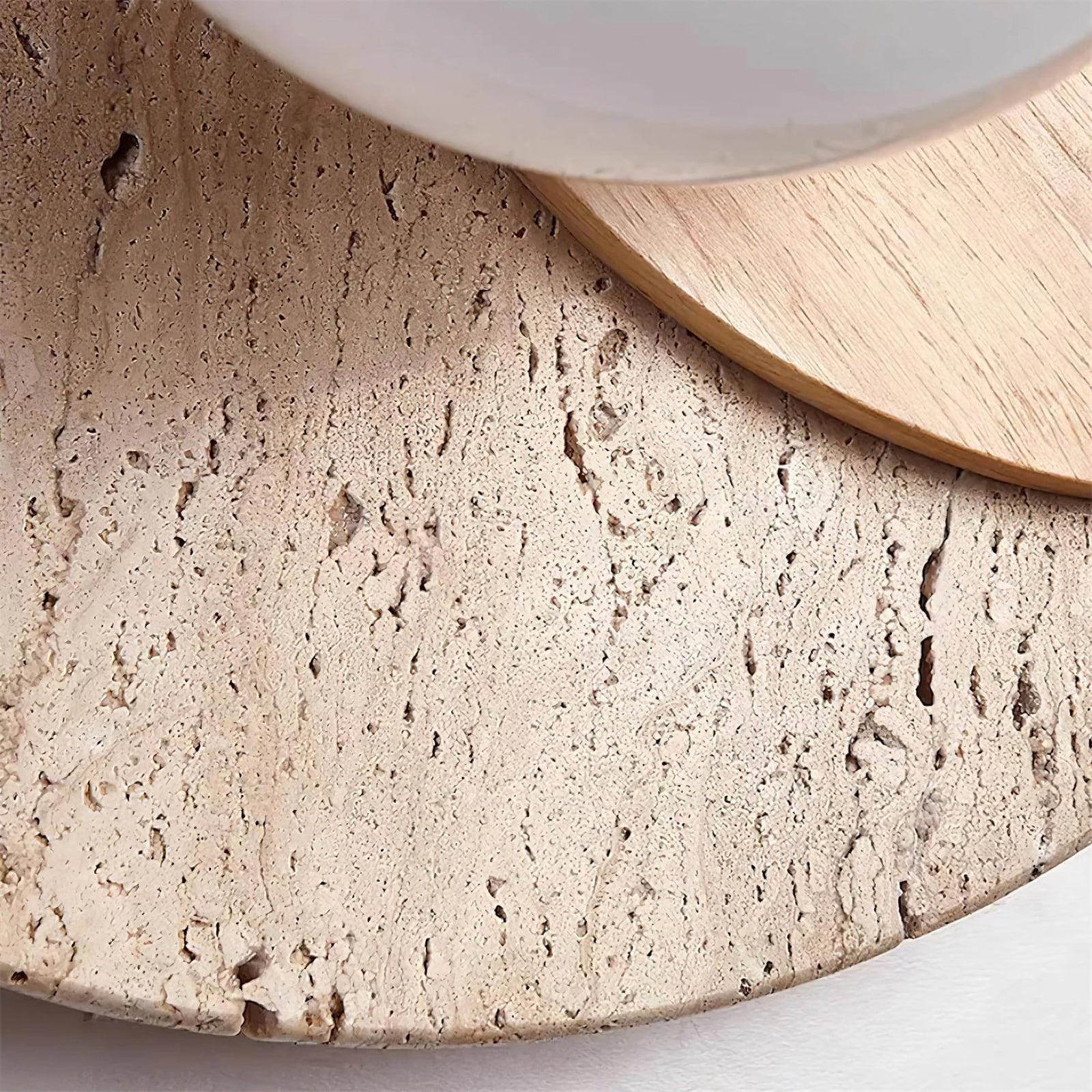 Travertine Wall Lamp - Nuvé