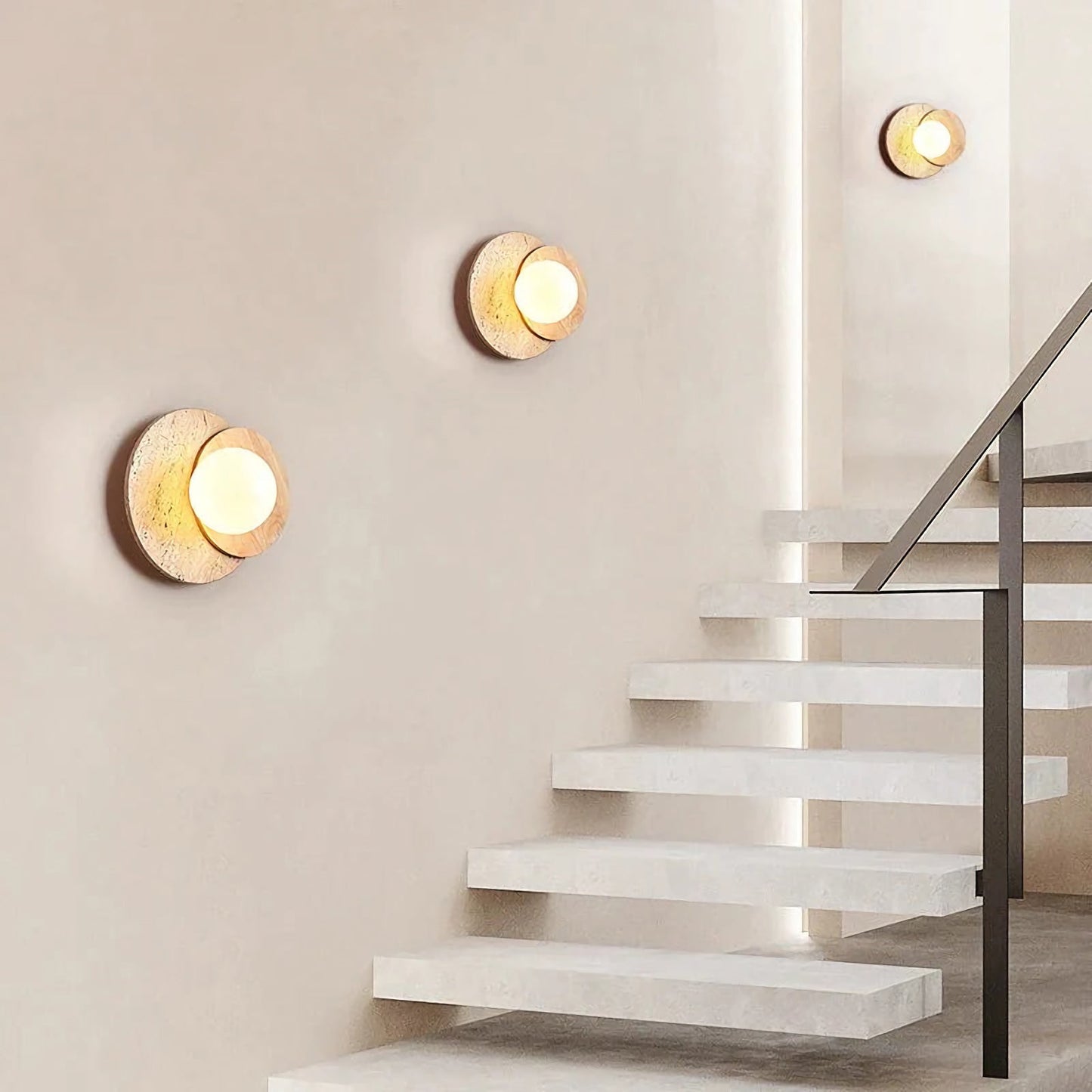 Travertine Wall Lamp - Nuvé