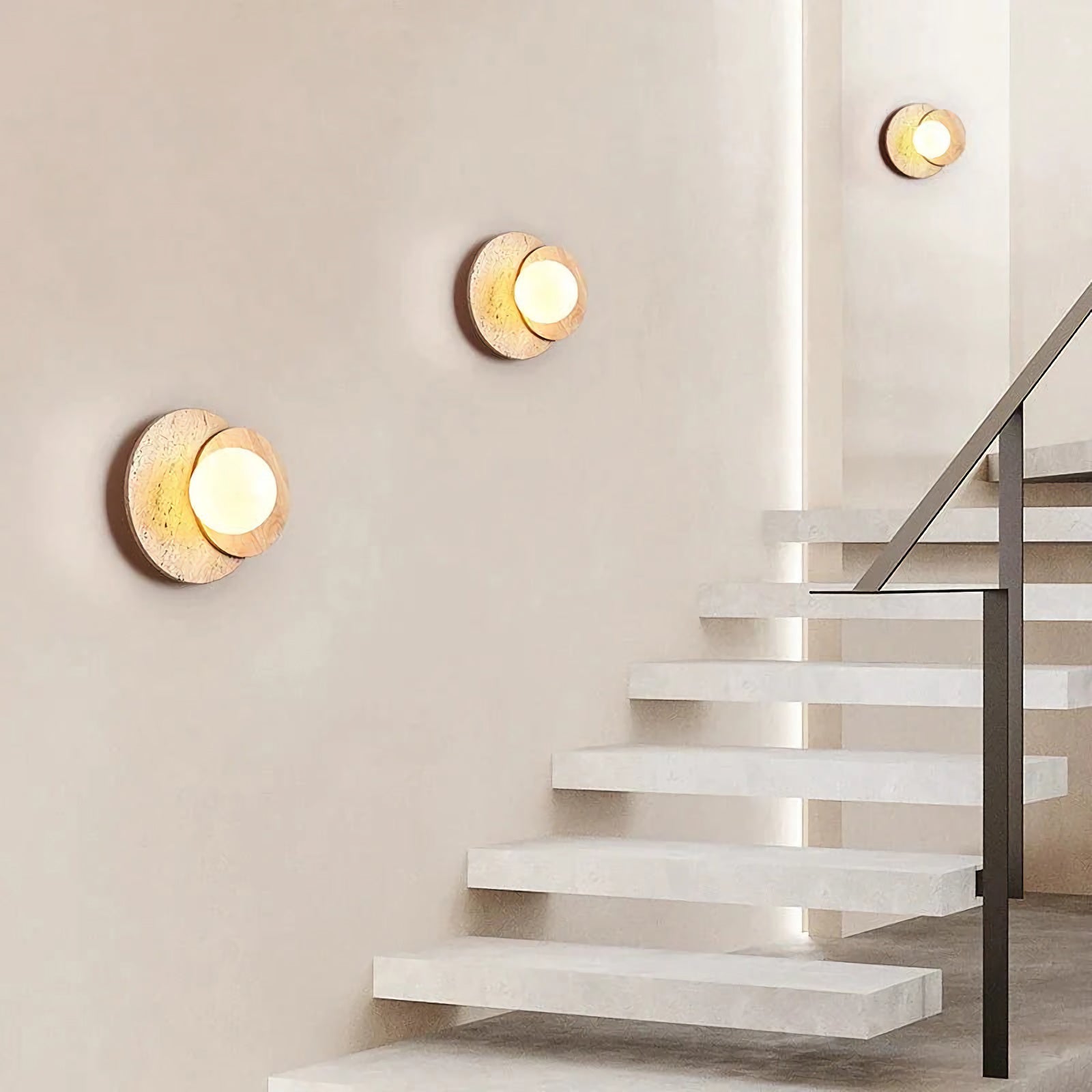 Travertine Wall Lamp - Nuvé