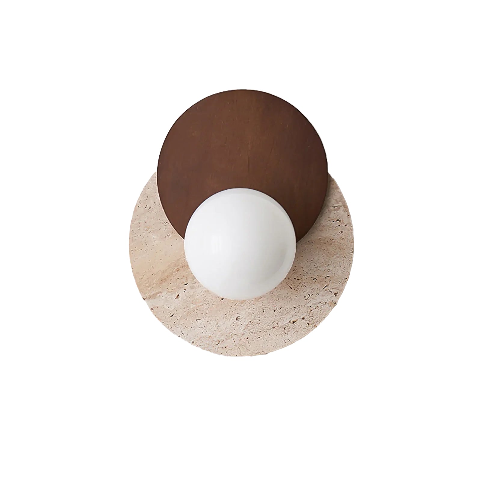 Travertine Wall Lamp - Nuvé
