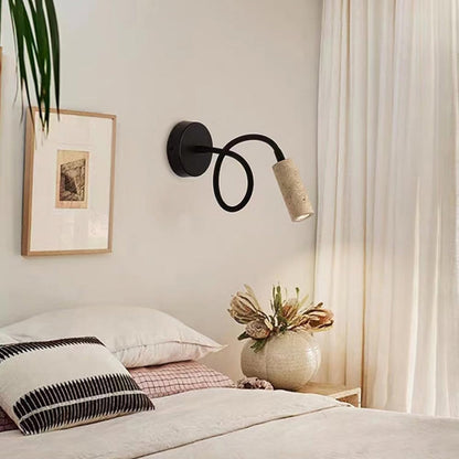 Travertine Adjustable Wall Light - Nuvé