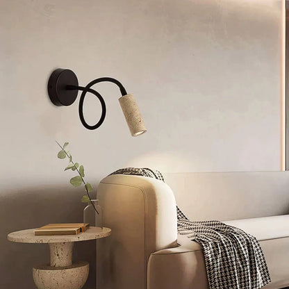 Travertine Adjustable Wall Light - Nuvé