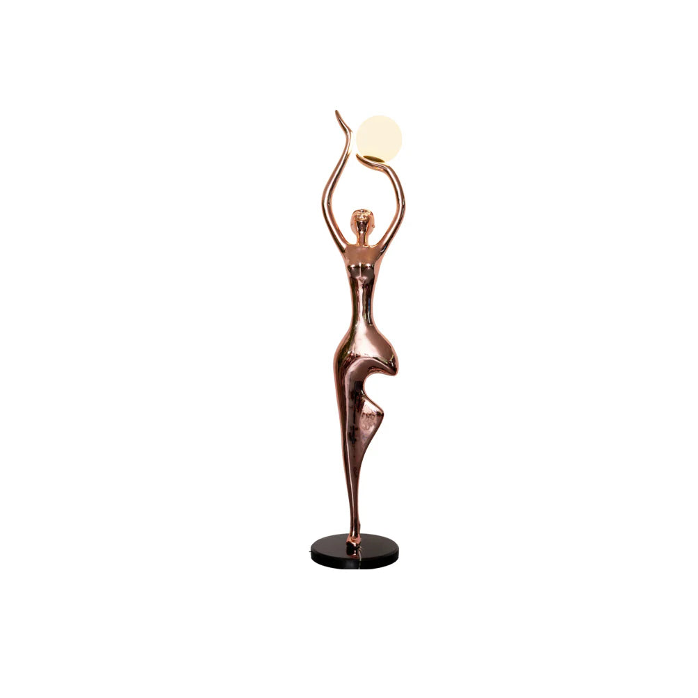 Tree Pose Yoga Sculpture Floor Lamp - Nuvé