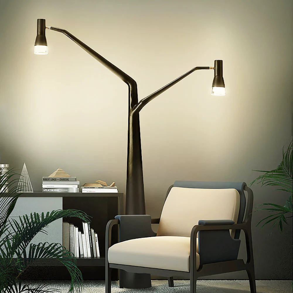 Tree Shape Sculpture Floor Lamp - Nuvé