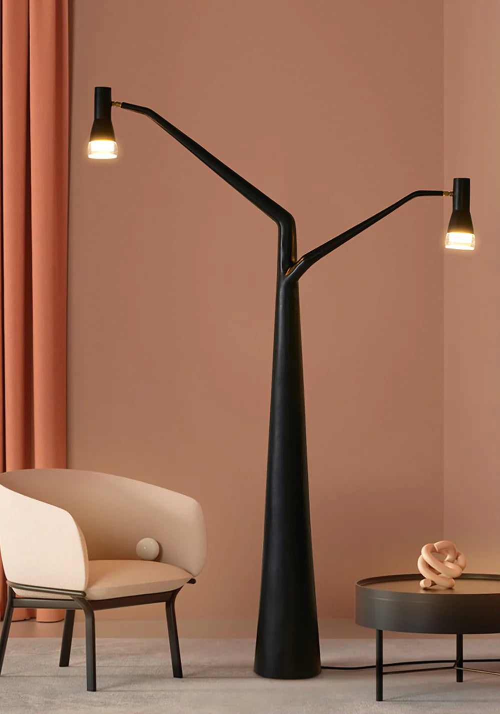 Tree Shape Sculpture Floor Lamp - Nuvé