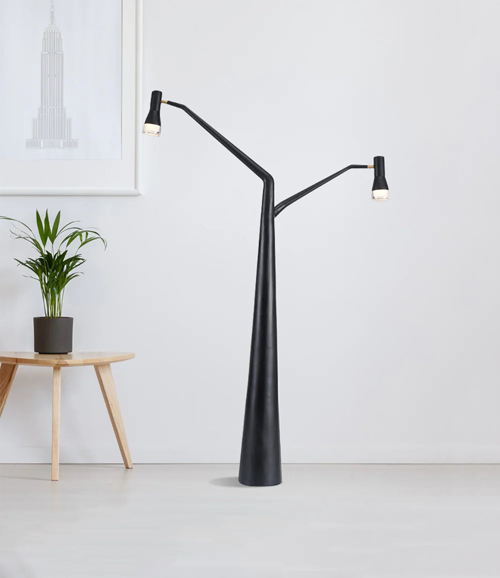 Tree Shape Sculpture Floor Lamp - Nuvé