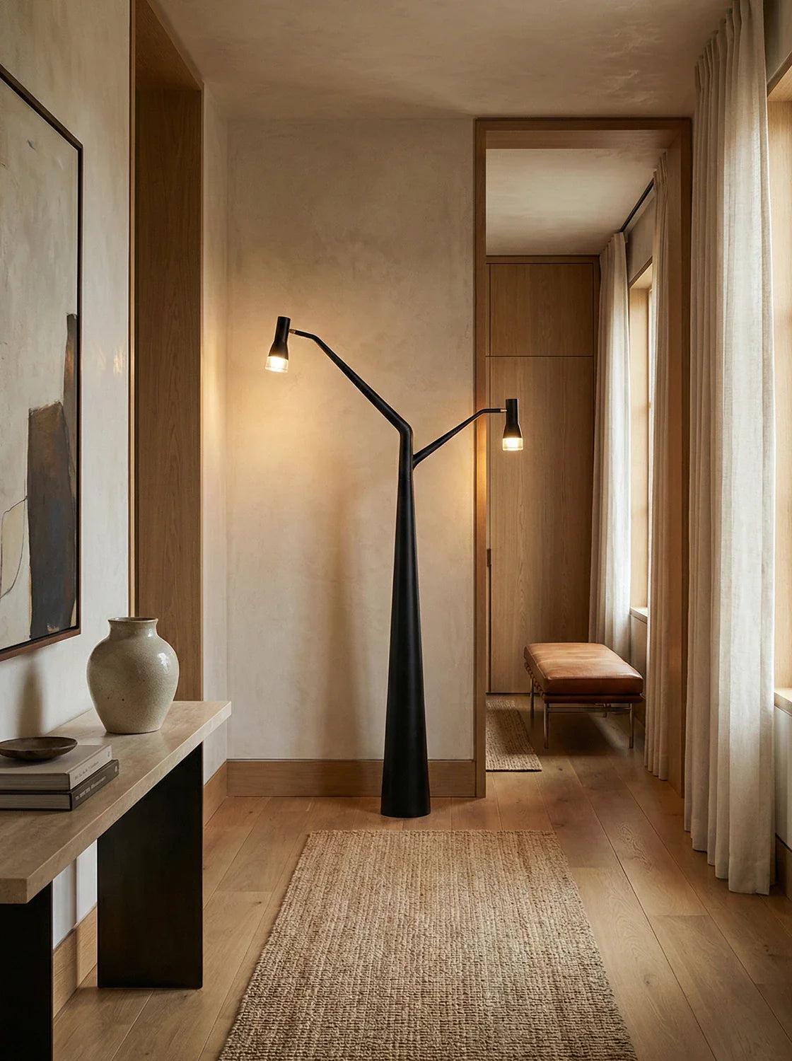 Tree Shape Sculpture Floor Lamp - Nuvé