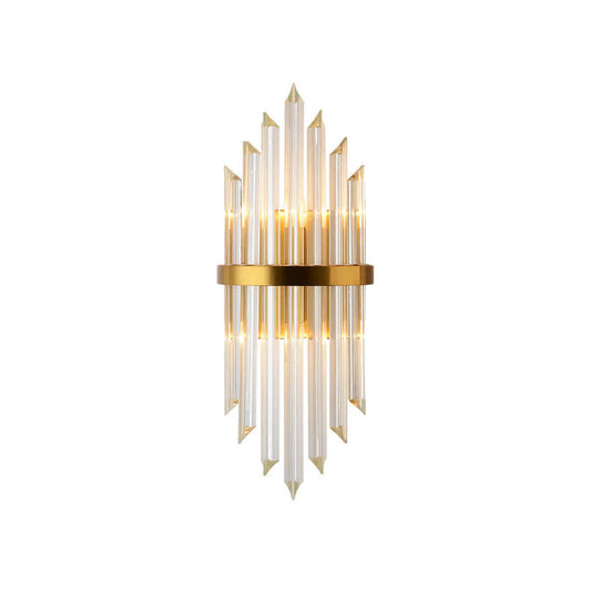 Triangular Crystal Rod Wall Lamp - Nuvé