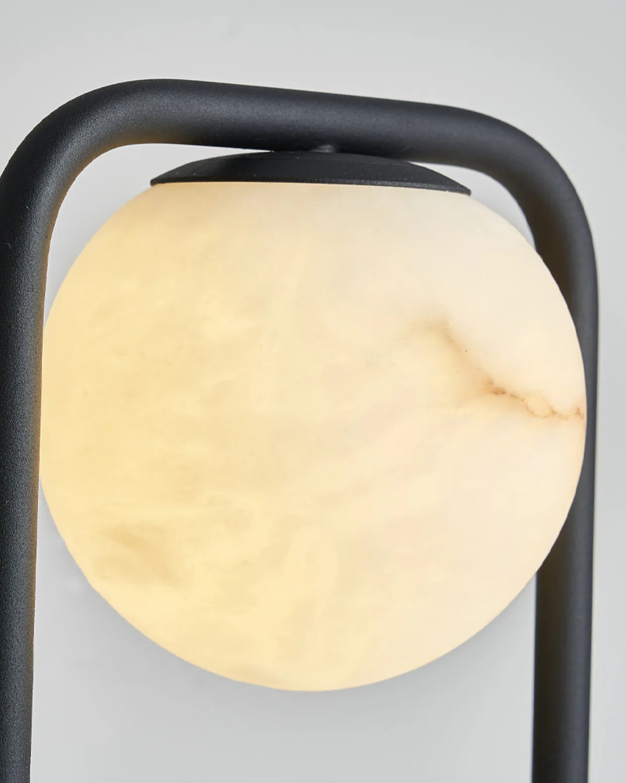 Alabaster Tribeca Black Table Lamp - Nuvé