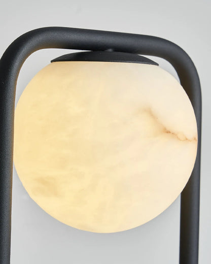 Alabaster Tribeca Black Table Lamp - Nuvé