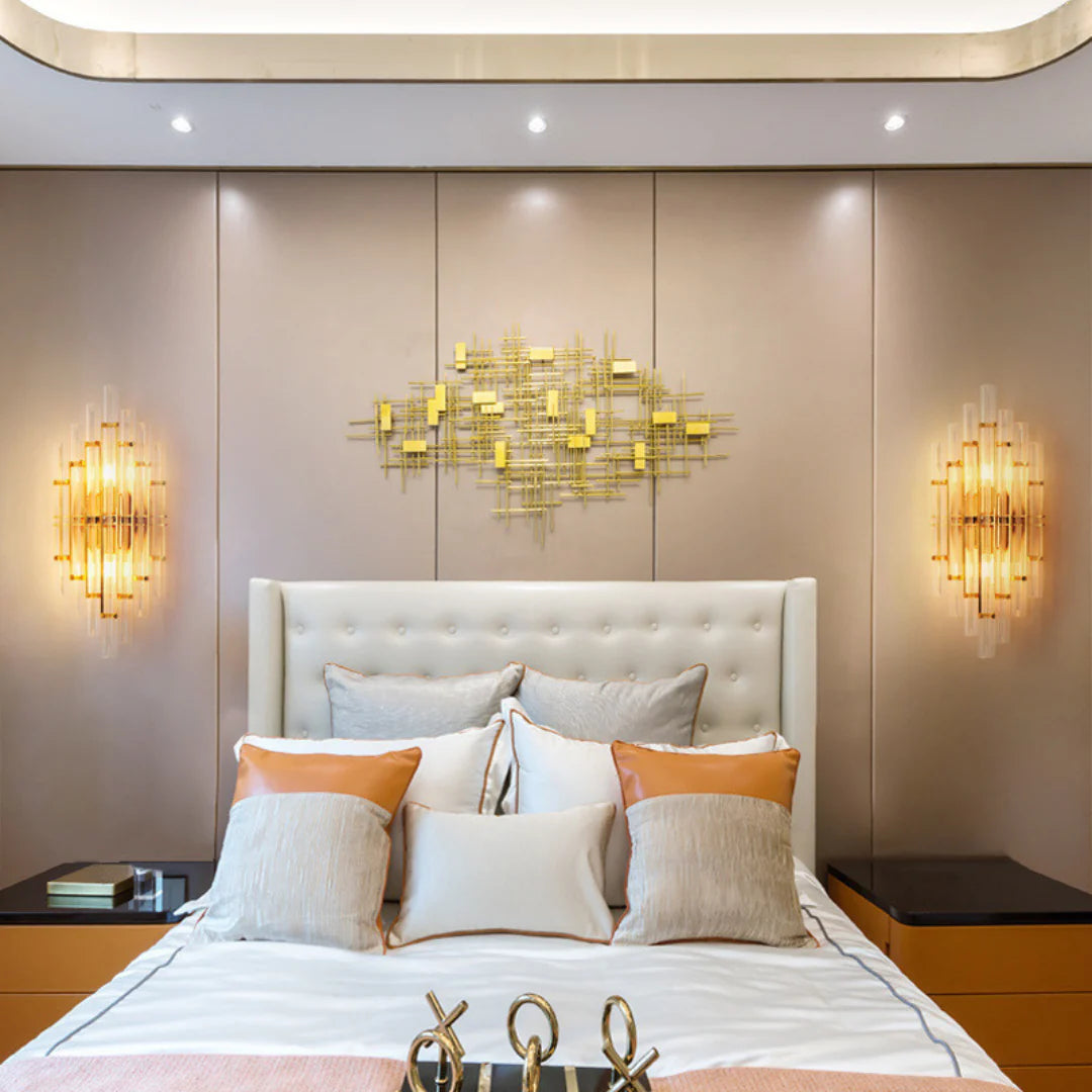 Tube Clear Crystal Wall Light - Nuvé