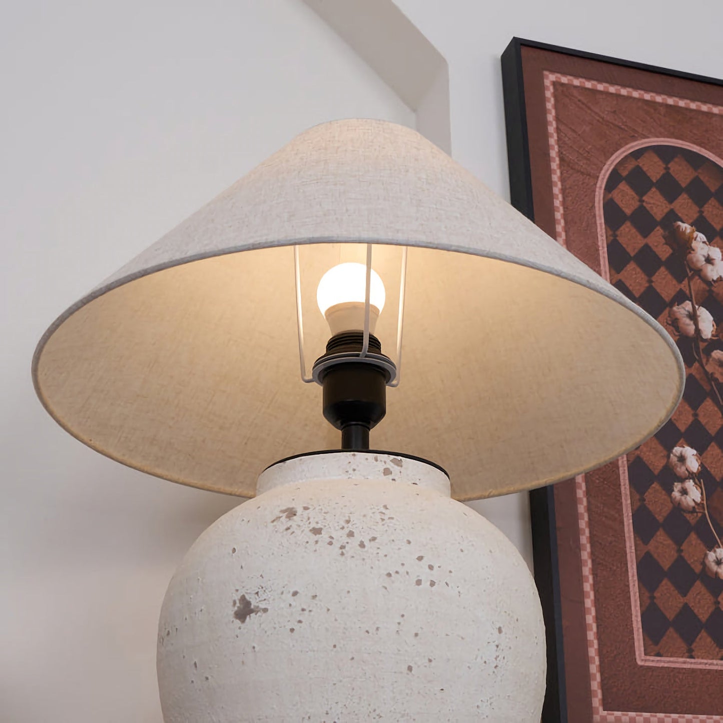 Tuscan Stone Table Lamp