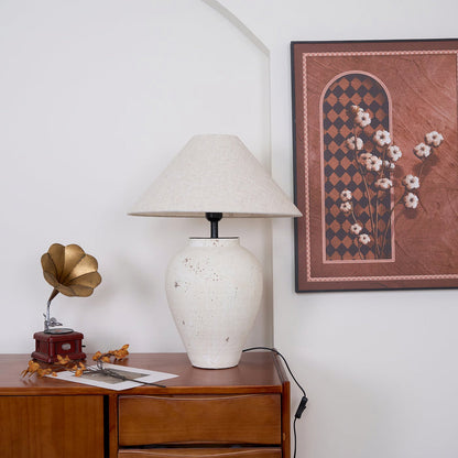 Tuscan Stone Table Lamp - Nuvé