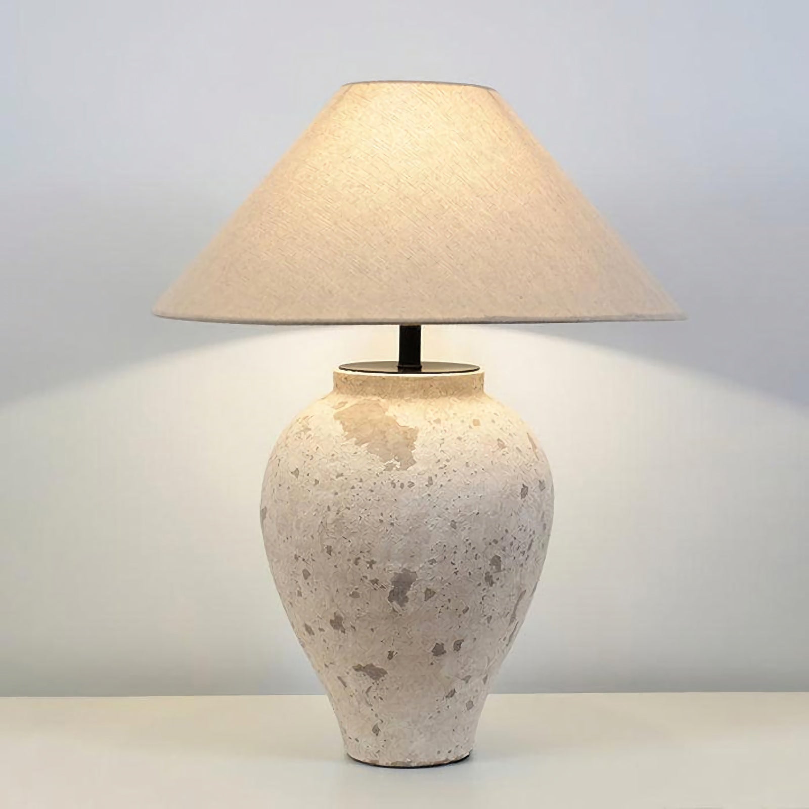 Tuscan Stone Table Lamp - Nuvé