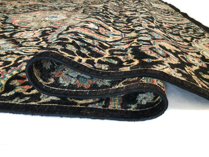 Jabari Kirman (9'07"x13'09") black/multicolor