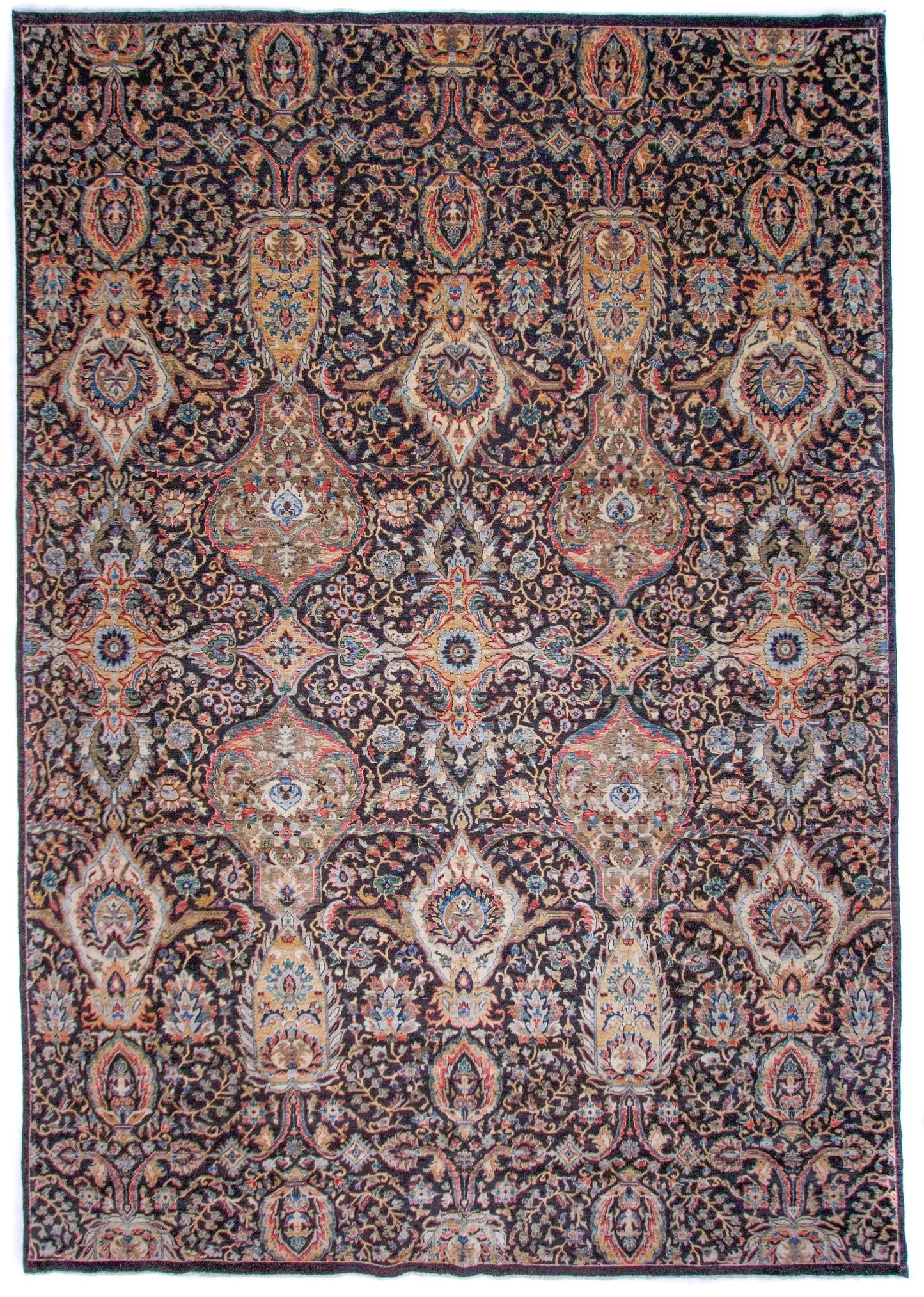 Jabari Kirman (9'07"x13'09") black/multicolor - Nuvé