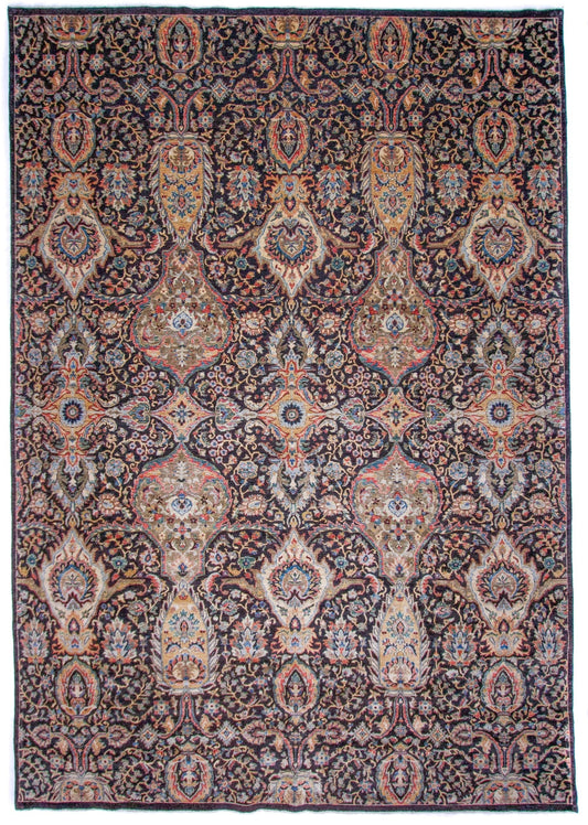 Jabari Kirman (9'07"x13'09") black/multicolor - Nuvé