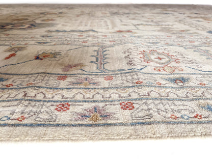 Afgahn Oushak (9'10"x14'00") ivory