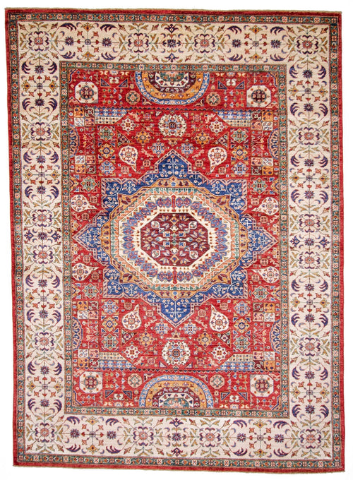 Mamluk (5'10"x8'02") red/ivory - Nuvé