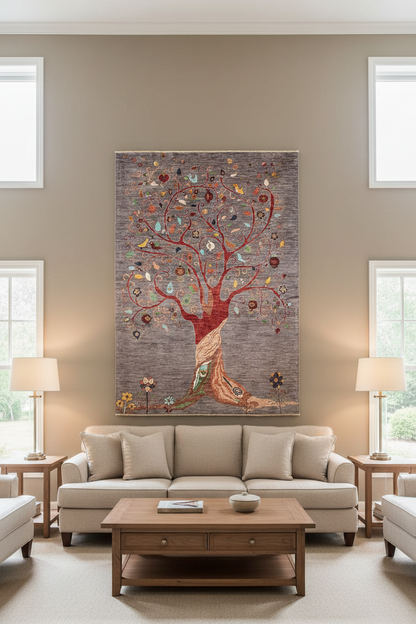 Gabbeh Tree of Life (5x8)