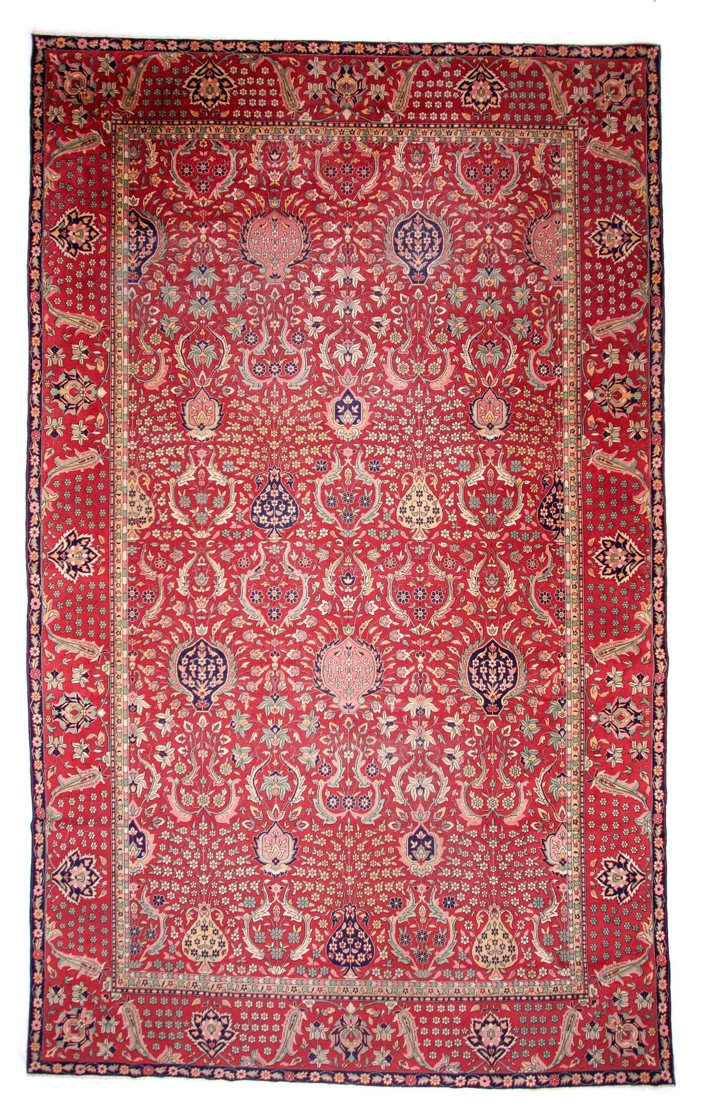 Antique Amritsar (10'00"x16'02") deep red - Nuvé