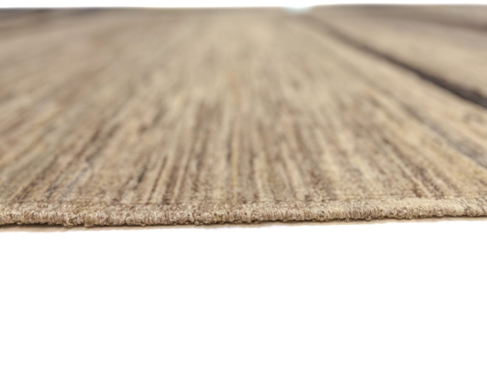 Modern Striped Gabbeh (8'02"x9'11") undyed/natural - Nuvé