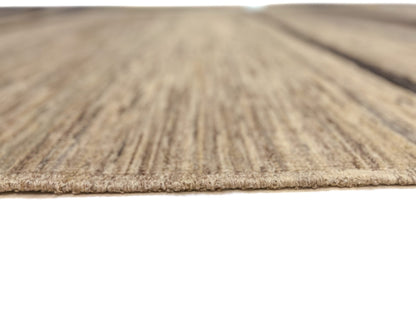 Modern Striped Gabbeh (8'02"x9'11") undyed/natural - Nuvé