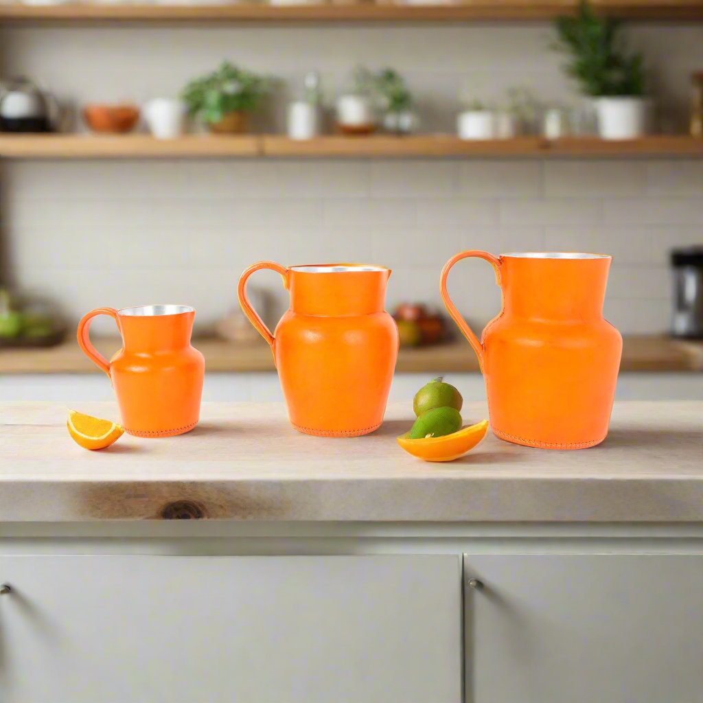 Verano | Leather Carafe Set (3) - Nuvé