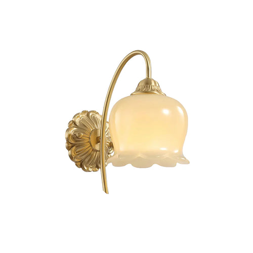 Valley Flower Brass Wall Lamp - Nuvé