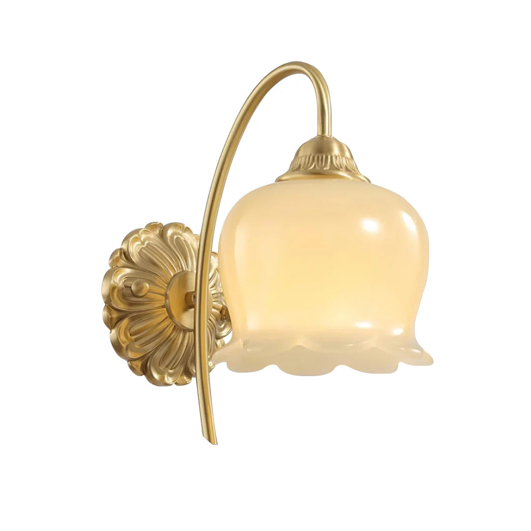 Valley Flower Brass Wall Lamp - Nuvé
