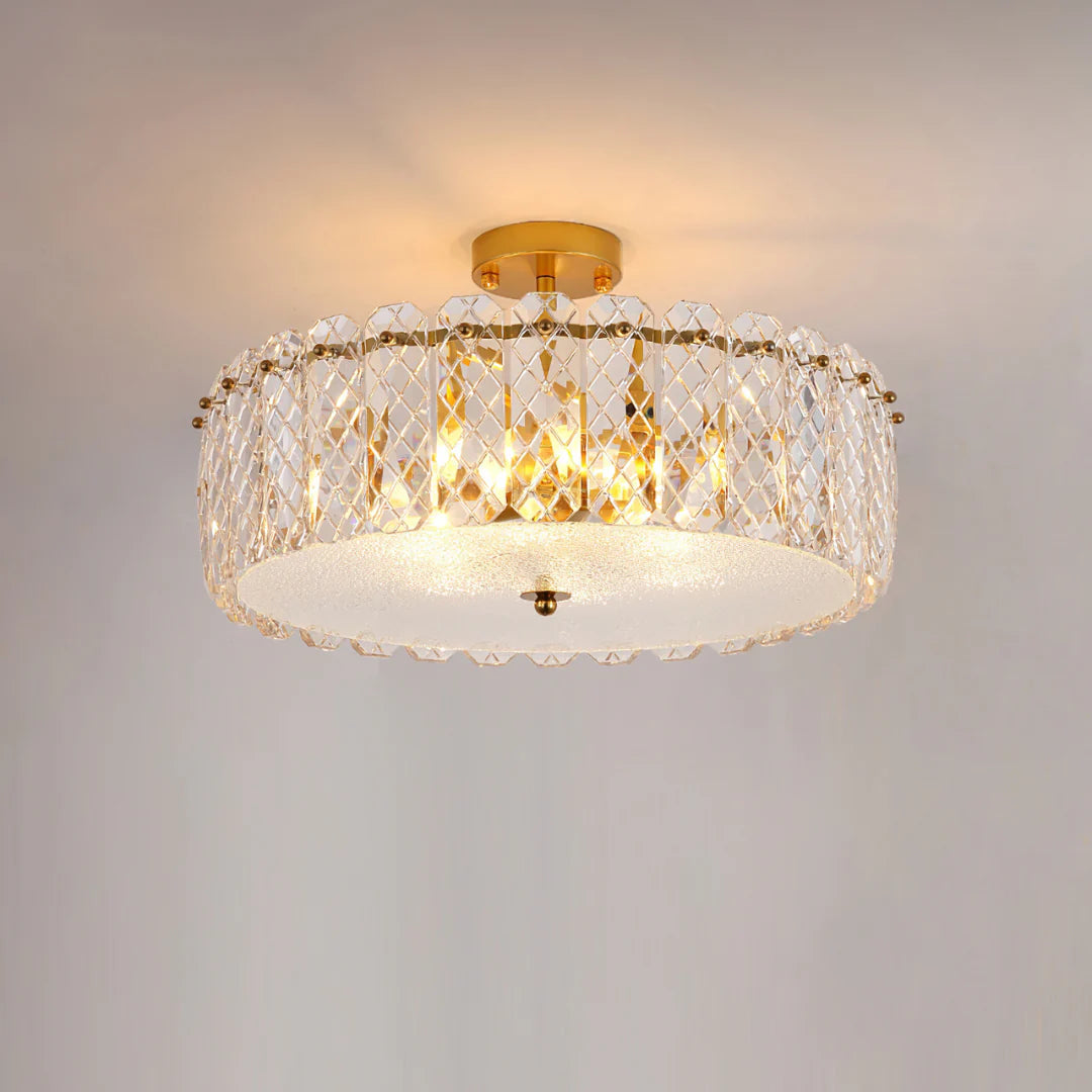 Velez Crystal Ceiling Lamp - Nuvé