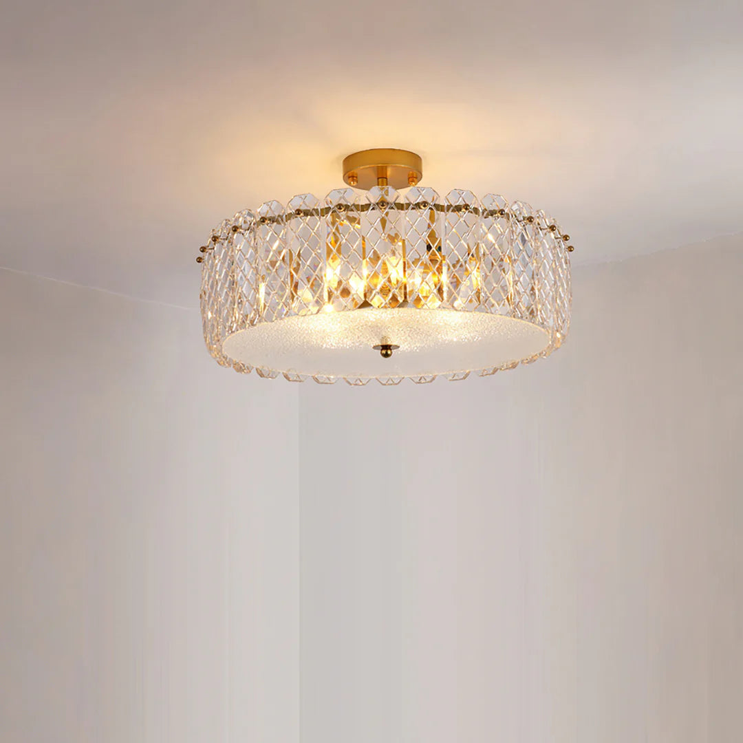 Velez Crystal Ceiling Lamp - Nuvé