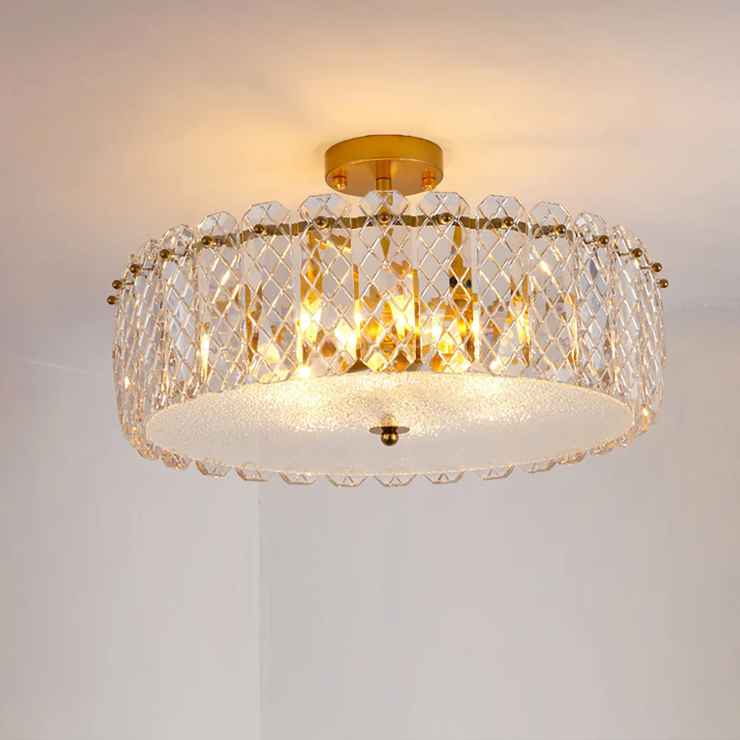 Velez Crystal Ceiling Lamp - Nuvé